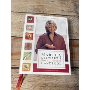 Martha Stewart's Hors D' Oeuvres Handbook 1999 True First Edition